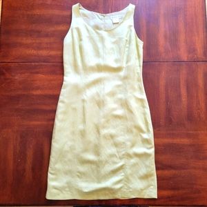 Linen Dress Pale Green Size 4